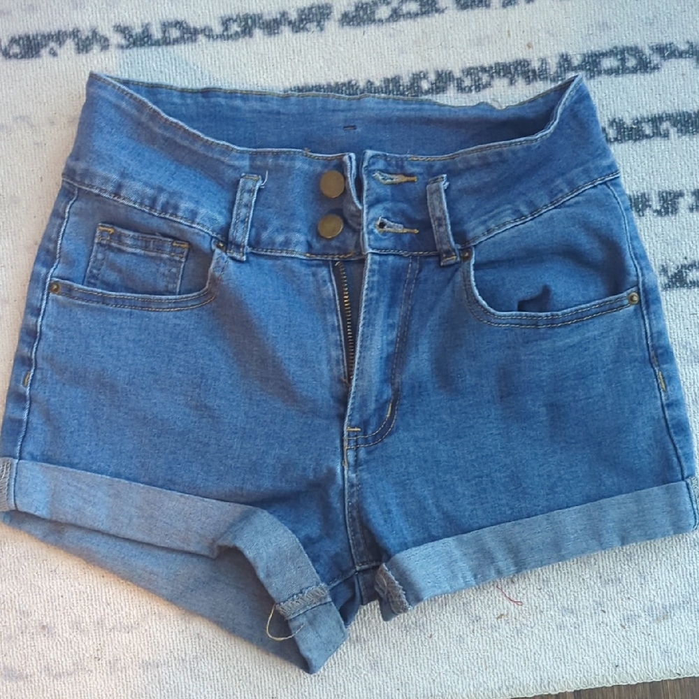 Denim Blue Women's Shorts
